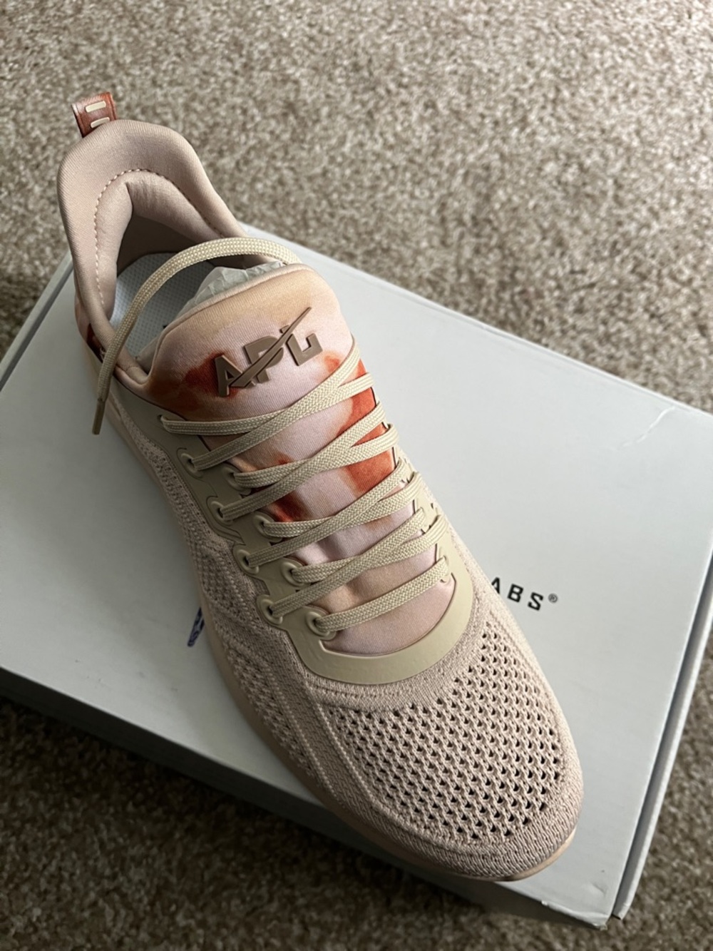 APL Women's TechLoom Trainer in Pink and Cream